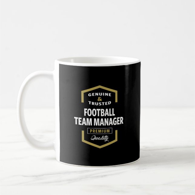 Mug Idées cadeaux du directeur de l'équipe de football (Gauche)