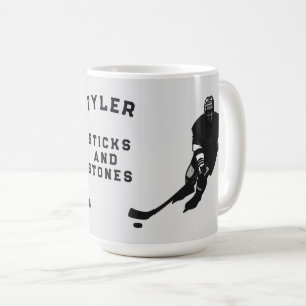 Mug Idées de cadeaux personnalisés pour joueur de hock