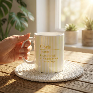 Mug Idées de cadeaux pour la fête des pères pour papa