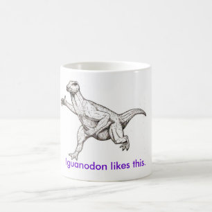Mug Iguanodon aime ceci