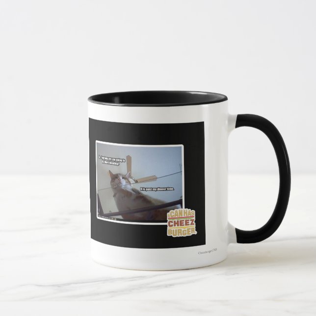 Mug Il a lieu après mon temps de dîner (Droite)
