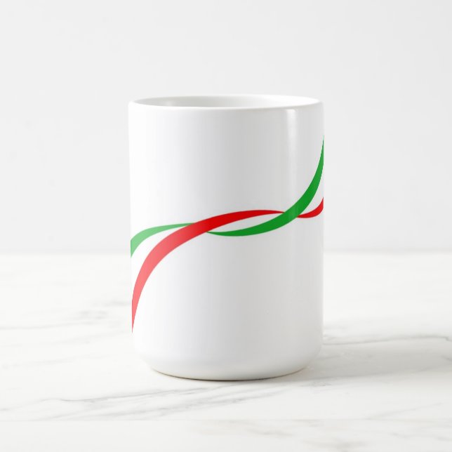 Mug Il effiloche avec drapeau italien (Centre)