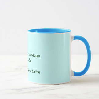 Mug Il effiloche avec phrase sur les idées, gagner,