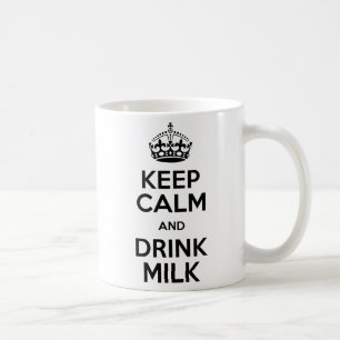 Mug Il effiloche Keep Calm Milk