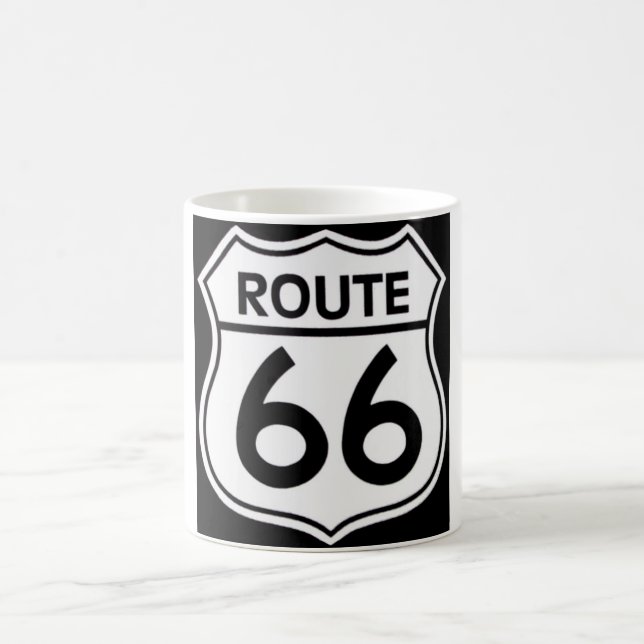 Mug Il effiloche « ROUTE 66 " (Centre)