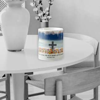 Mug Il Est Devenu Pâques Christian Brushstroke