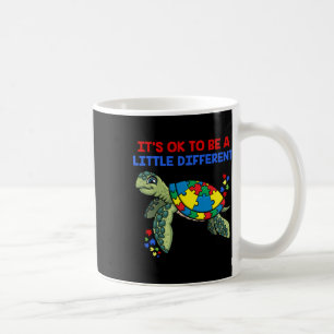 Mug Il Est Ok D'Être Un Peu Différent Turtle Autism Aw