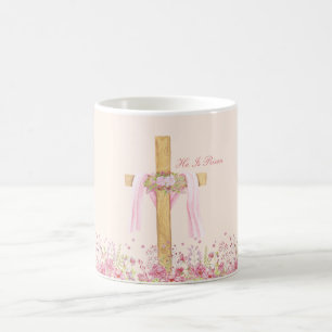 Mug Il Est Ressuscité Chrétien Pâques Personnalisé