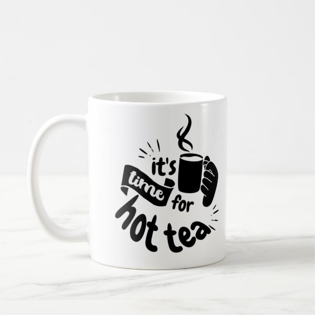 Mug Il est temps pour le thé chaud (Gauche)