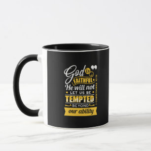 Mug Il ne vous laissera pas être tenté – Verset bibliq