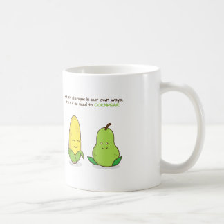 Mug Il n'y a aucun besoin de comparer la citation de