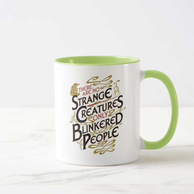 Mug Il N'Y A Pas D'Étrange Créatures (Droite)
