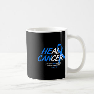 Mug Il peut guérir le cancer Mois de sensibilisation à