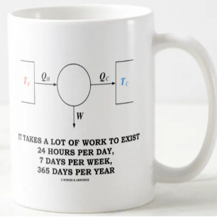 Mug Il prend beaucoup de travail pour exister (la