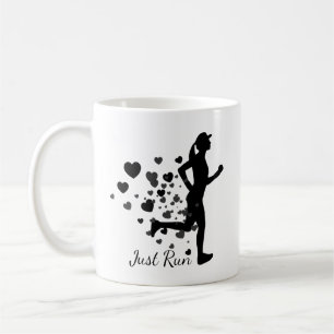 Mug Il suffit de courir Amour Amoureux Courir Coeur
