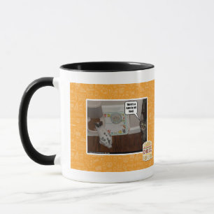 Mug Il y a des lièvres en ma nourriture