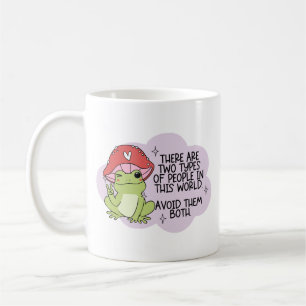 Mug Il y a deux types de personnes dans ce monde évite
