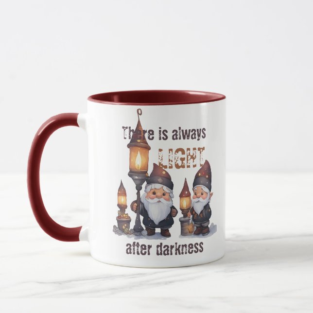 Mug Il y a toujours de la lumière après l'obscurité (Gauche)