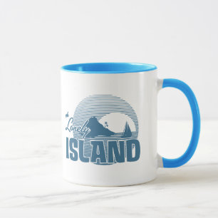 Mug Île de Dookie - bleu