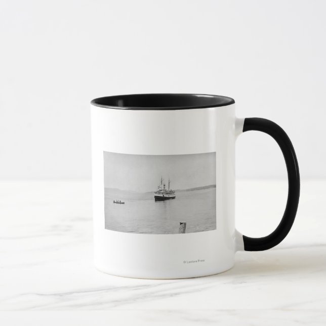 Mug Ile de Lopez, WA - Ferry de Rosalie San Juan (Droite)
