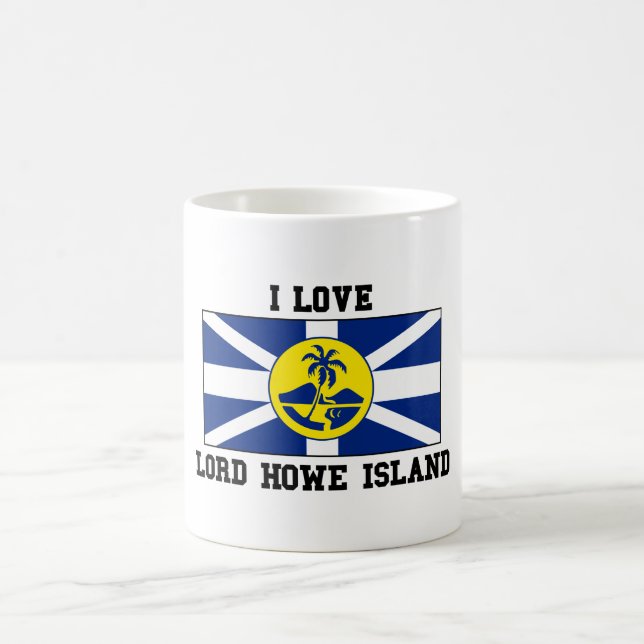 Mug Île Love Lord Howe (Centre)