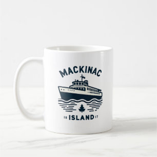 Mug Île Mackinac 1817 Vacances Michigan