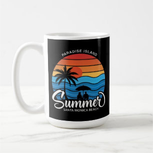 Mug Île Paradis Plage Santa Monica-35307