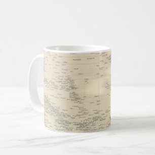 Mug Îles de Polynésie   dans l'océan pacifique