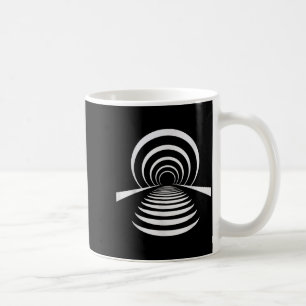 Mug Illusion de l'au-delà chrétien Tunnel Rétro Abstra