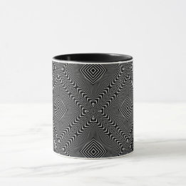 Mug Illusion d'optique 17 Conception Abstraite