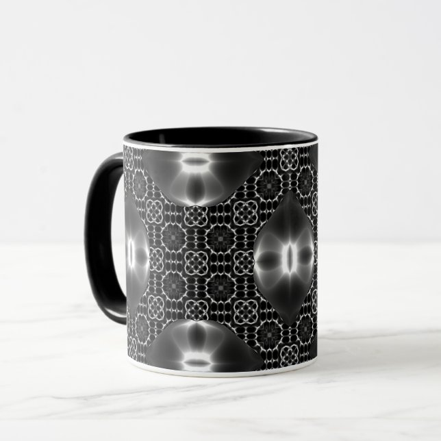 Mug Illusion d'optique 5 Design Abstrait (Devant gauche)