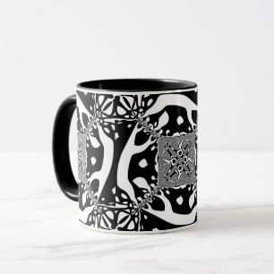 Mug Illusion d'optique 6 Design Abstrait