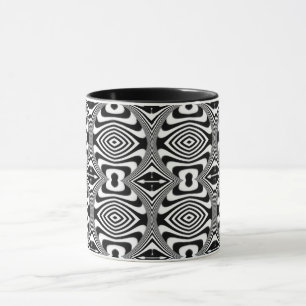 Mug Illusion optique 10 Design abstrait