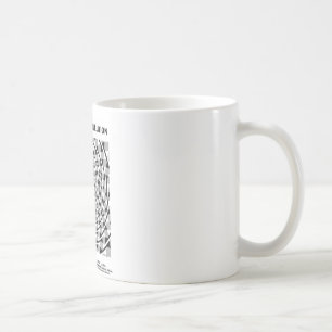 Mug Illusion tordue de corde (spirale fausse)