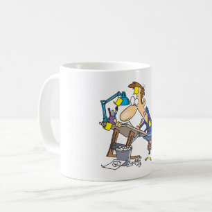 Mug Illustrateur Frustré Dessinateur de Bande Dessinée