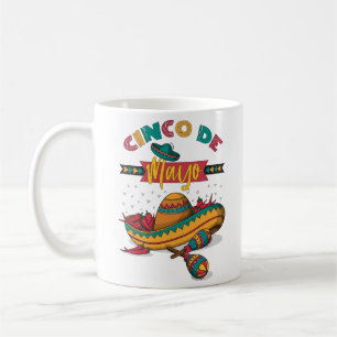 Mug Illustration Cinco De Mayo, 1/2