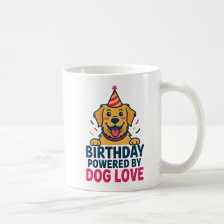 Mug Illustration d'anniversaire propulsé par l'amour d