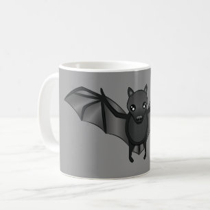 Mug Illustration De Chat Cartoon Cute Sur Grey