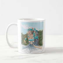 Illustration de château coloré