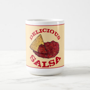 Mug Illustration de délicieuses chips de tortilla de l