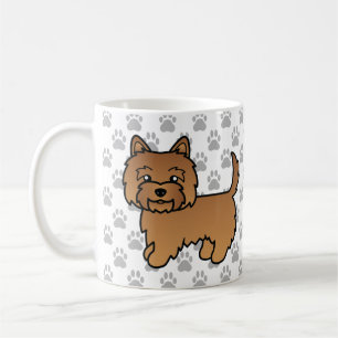 Mug Illustration de dessin animé de chien Terrier Cair