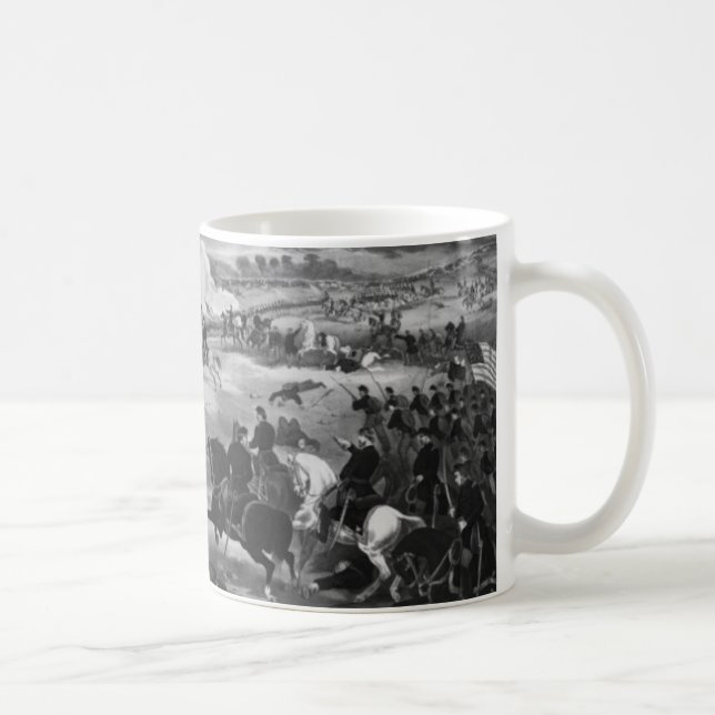 Mug Illustration de la bataille de Gettysburg (Droite)