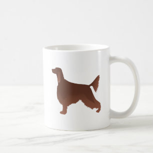 Mug Illustration de la race de base de Setter irlandai
