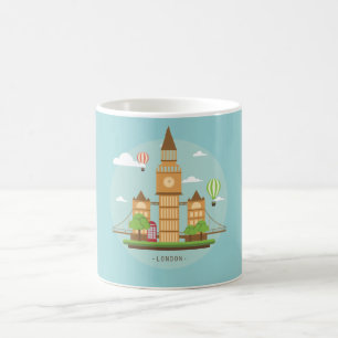 Mug Illustration de Londres City