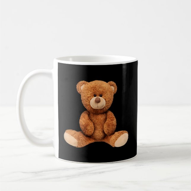 Mug Illustration de l'ours en peluche (Gauche)