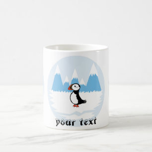 Mug Illustration de macareux