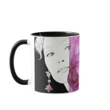 Illustration de mode florale personnalisable face