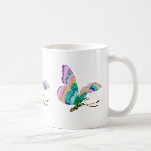 Mug Illustration de papillon coloré
