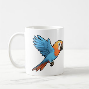 Mug Illustration de perroquet de dessin animé