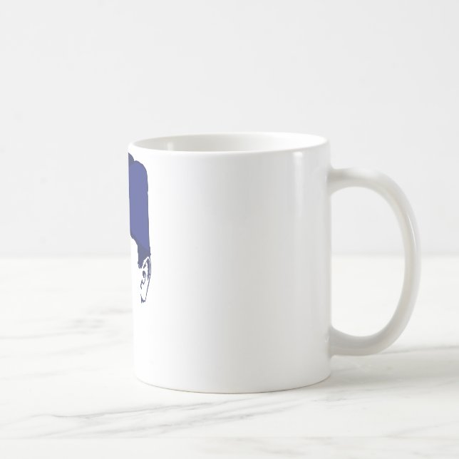 Mug Illustration de portrait de Broz de josip de Tito (Droite)